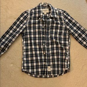 Abercrombie & Fitch Long Sleeve Muscle Flannel